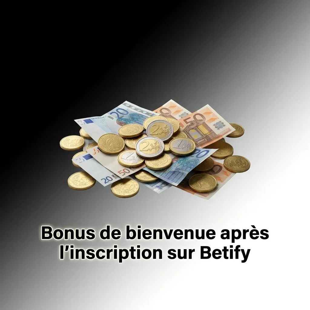 Bonus de bienvenue Betify : 100% jusqu'à 500 EUR offerts sur le casino ou les paris sportifs après inscription
