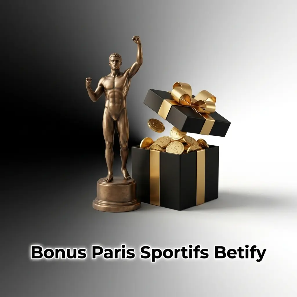 Bonus Paris Sportifs Betify : offre 100% jusqu'à 500 EUR, freebet, cotes boostées et cashback hebdomadaire sur combinés.