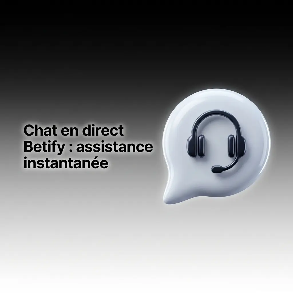 Chat en direct Betify : assistance instantanée 24h/24 et 7j/7 pour dépôts, retraits et vérification de compte