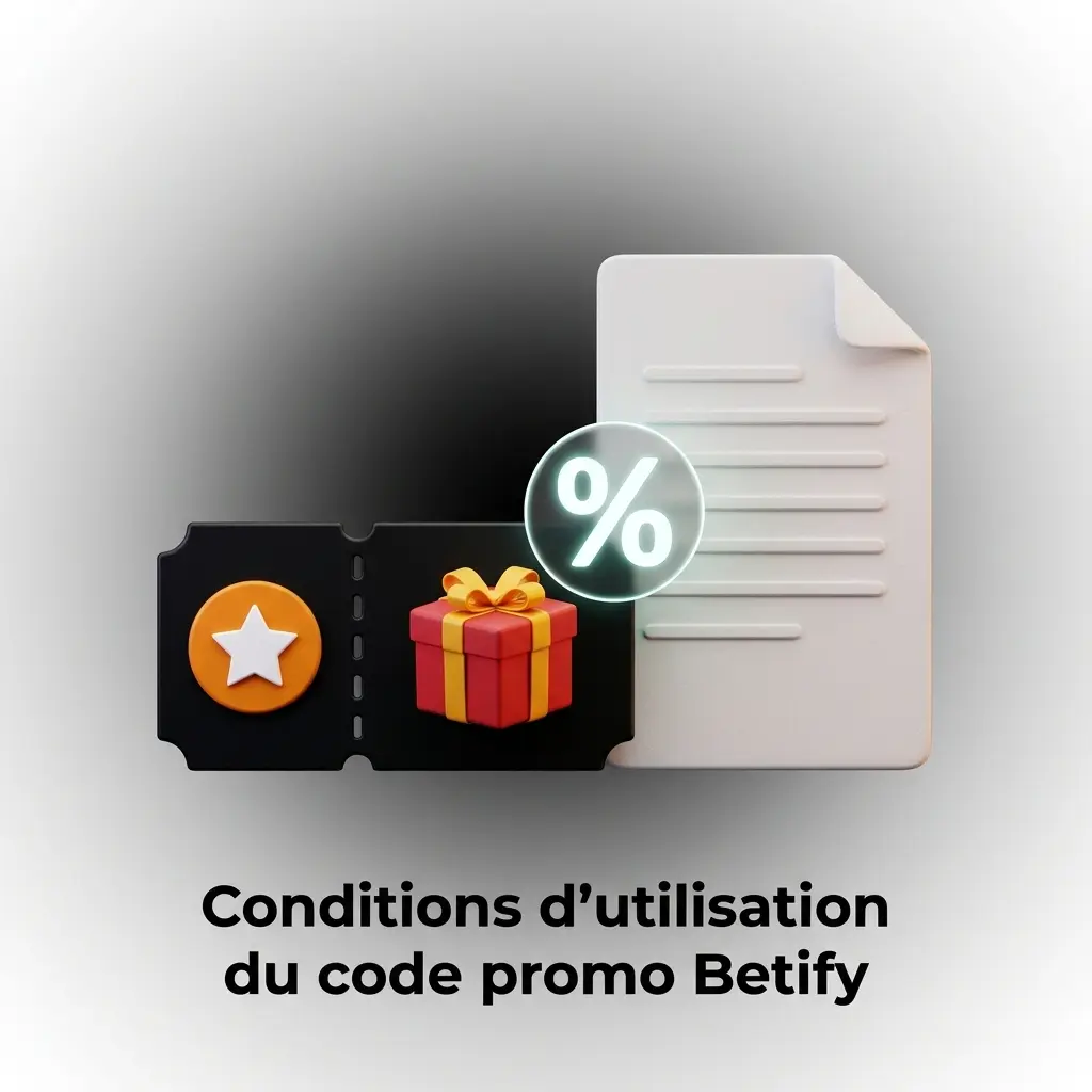 Conditions d'utilisation du code promo Betify : dépôt minimum, bonus de 100%, mise x35 et vérification d'identité requise