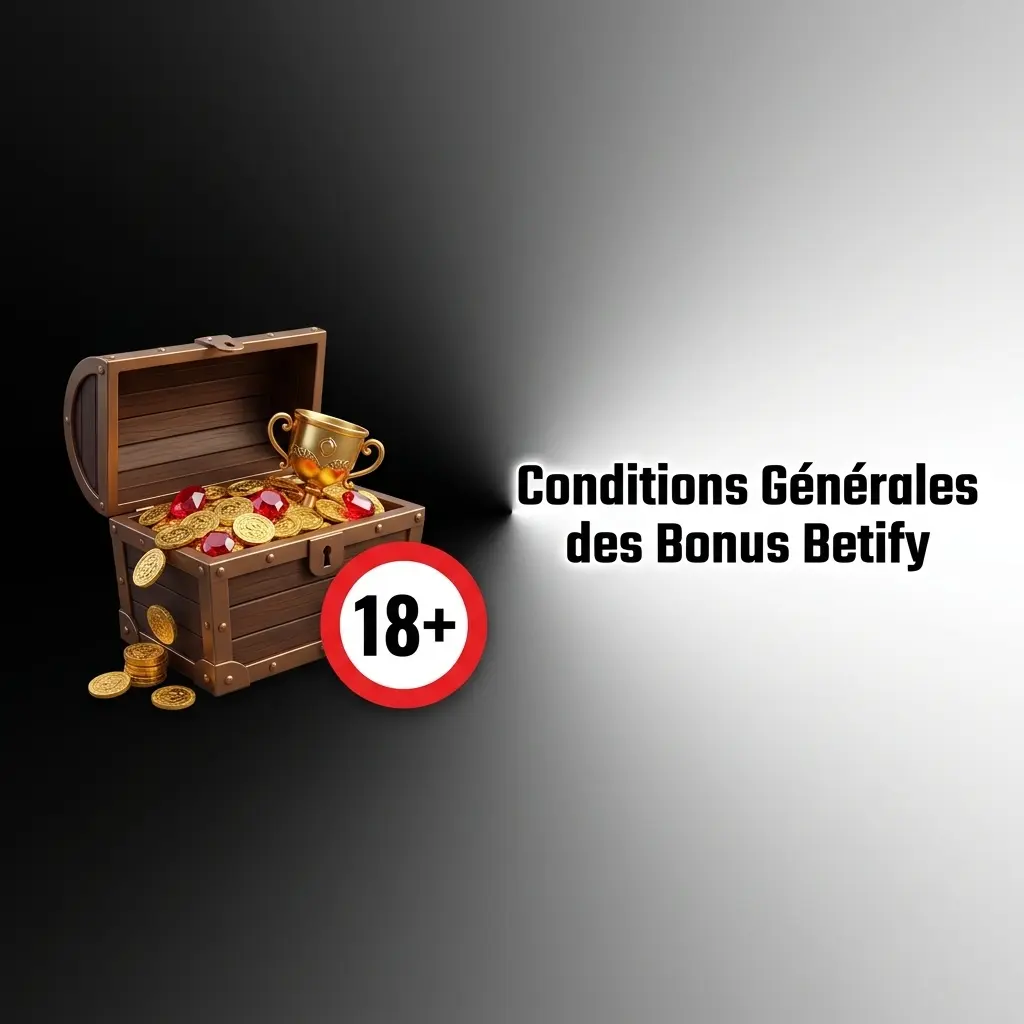 Conditions générales des bonus Betify : mise requise, mise maximale, délai d'expiration et règles de vérification à connaître.