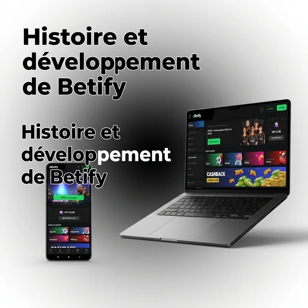 Histoire de Betify : plateforme de paris sportifs et casino en ligne fondée en 2023, licenciée à Curaçao.