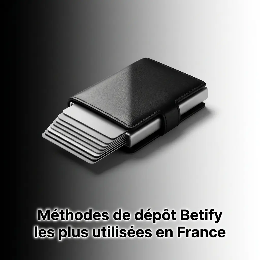 Méthodes de dépôt populaires sur Betify en France : cartes bancaires, e-wallets, virement SEPA et cryptomonnaies.