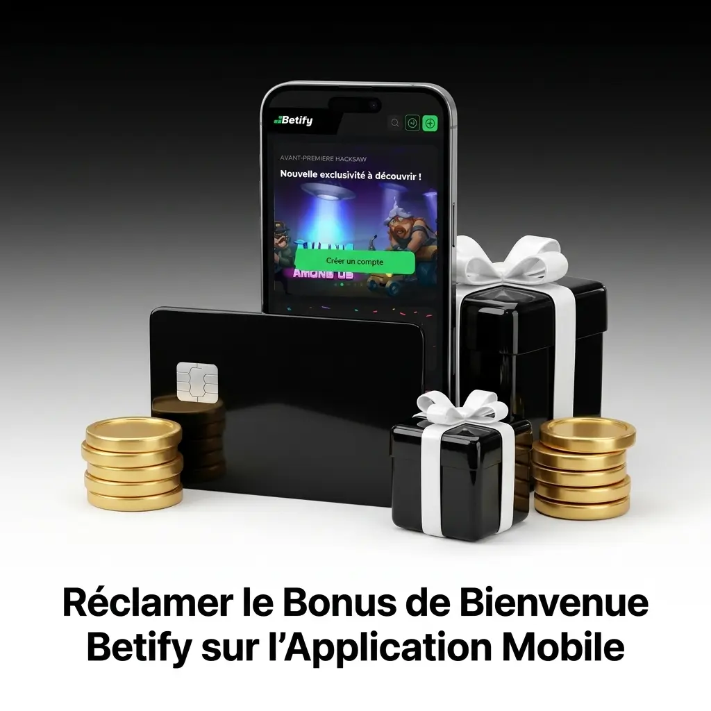Application mobile Betify : réclamez le bonus de bienvenue de 100% jusqu'à 500 EUR sur iOS et Android.