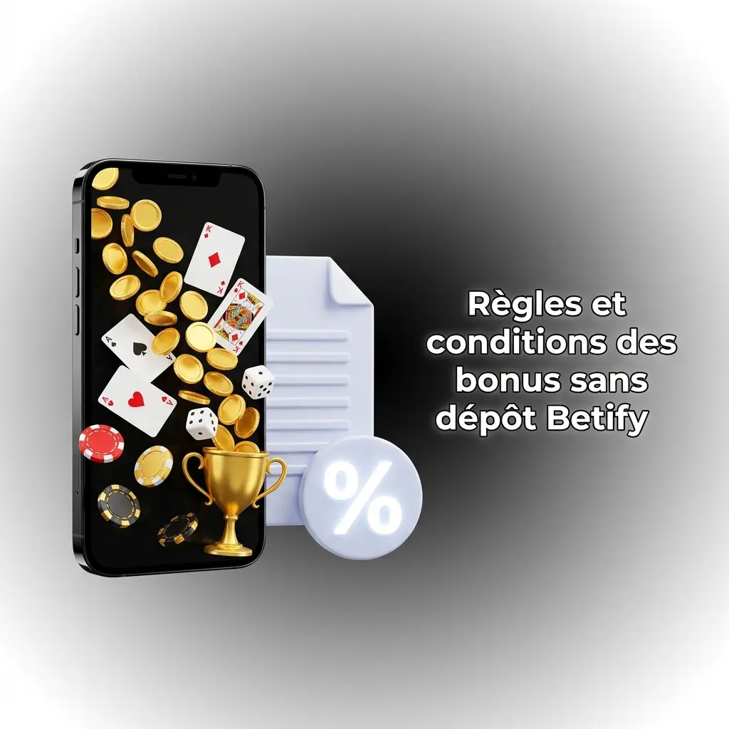 Règles et conditions des bonus sans dépôt Betify : éligibilité, mise de 35x et retrait des gains